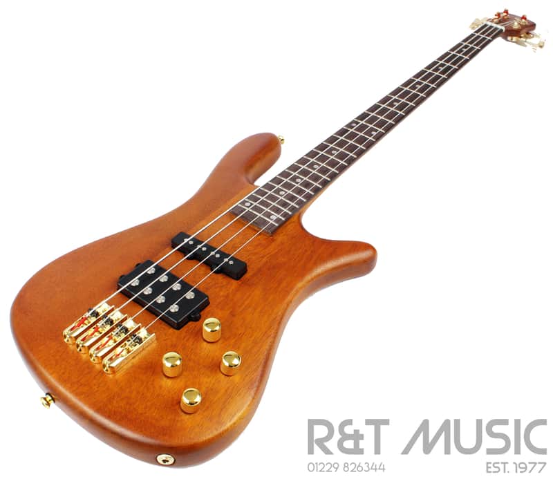 SX SWB1 Active Bass Guitar in Natural | Reverb France