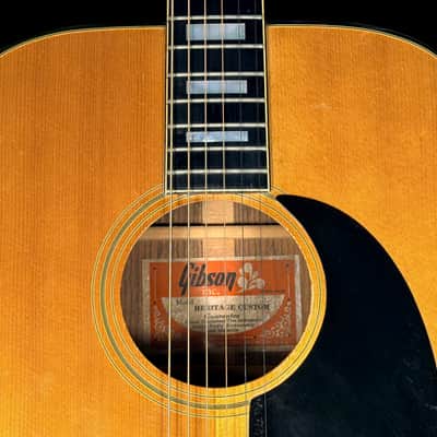 1974 Gibson Heritage Custom Acoustic ~ Natural image 8
