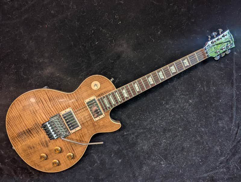 Gibson Custom Shop Les Paul Axcess Standard Figured with Floyd Rose 2022 - DC Rust image 1