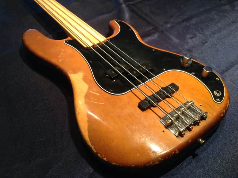 Fender Precision Mocha Fretless - Light Weight image 1