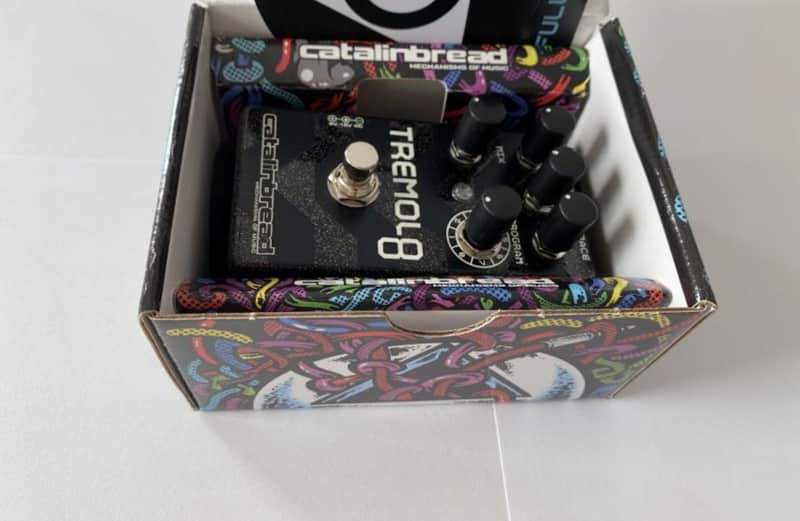 Catalinbread Tremolo 8 Pedal with Reverb Pedal w/ Original box & paperwork image 1