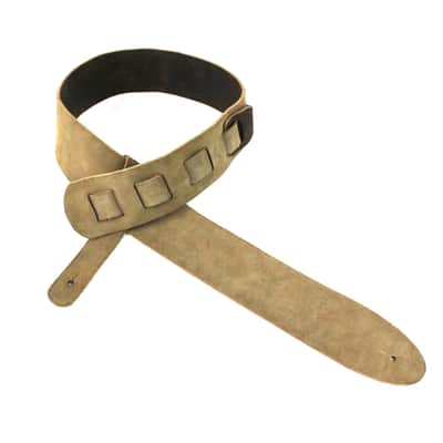 Walker & Williams STR-09 Distressed "Weathered" Black Olive Top Grain Italian Leather Strap image 7