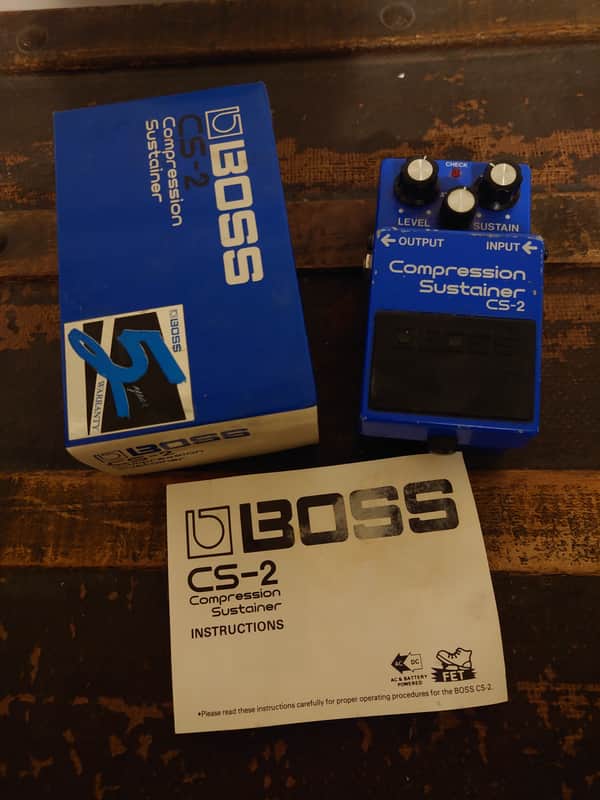Boss CS-2 Compression Sustainer (Black Label) image 1