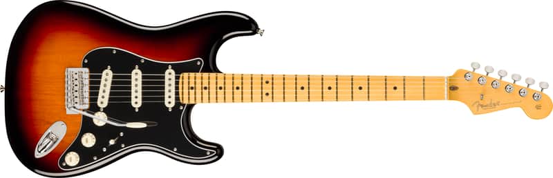 Fender American Professional Classic Stratocaster Maple FB 3-Color Sunburst with Bag