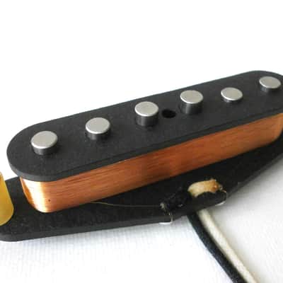 Stratocaster Pickups SET Hand Wound DAVID GILMOUR Black Strat Clones 1976-79 Q pickups Pink Floyd Guitar The Edge U2 image 3