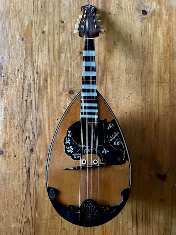 Calace Mandolin made by himself 1913 | Reverb