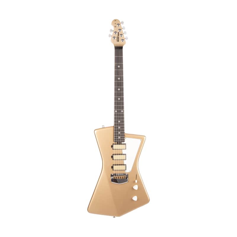 2022 Ernie Ball Music Man St. Vincent Goldie Cashmere, H0XXXX image 1