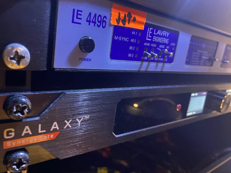 LAVRY LE 4496 BLUE - 1 CH AD - 3 CH DA - MSYNC MODULE image 1