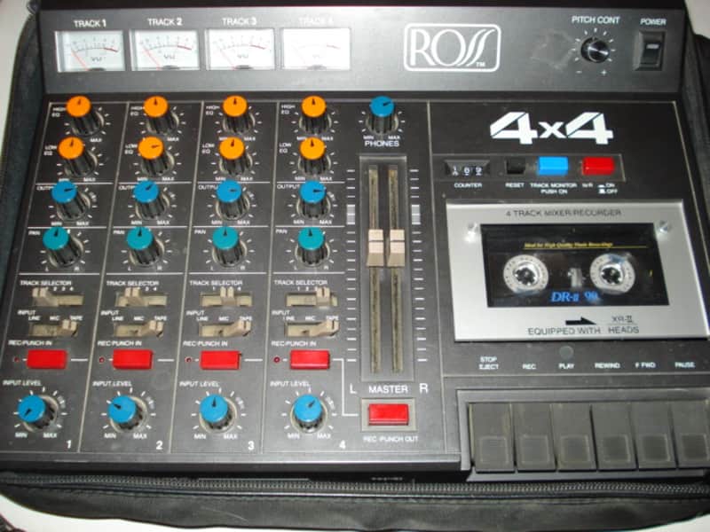 Ross 4 Track 4x4 cassette recorder Vintage Gear image 1