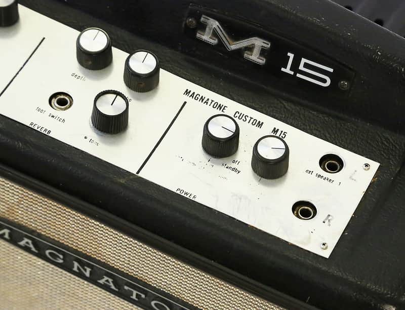 Magnatone M15A Custom Series 2-Channel 38-Watt 2x12" Stereo Guitar Combo image 4