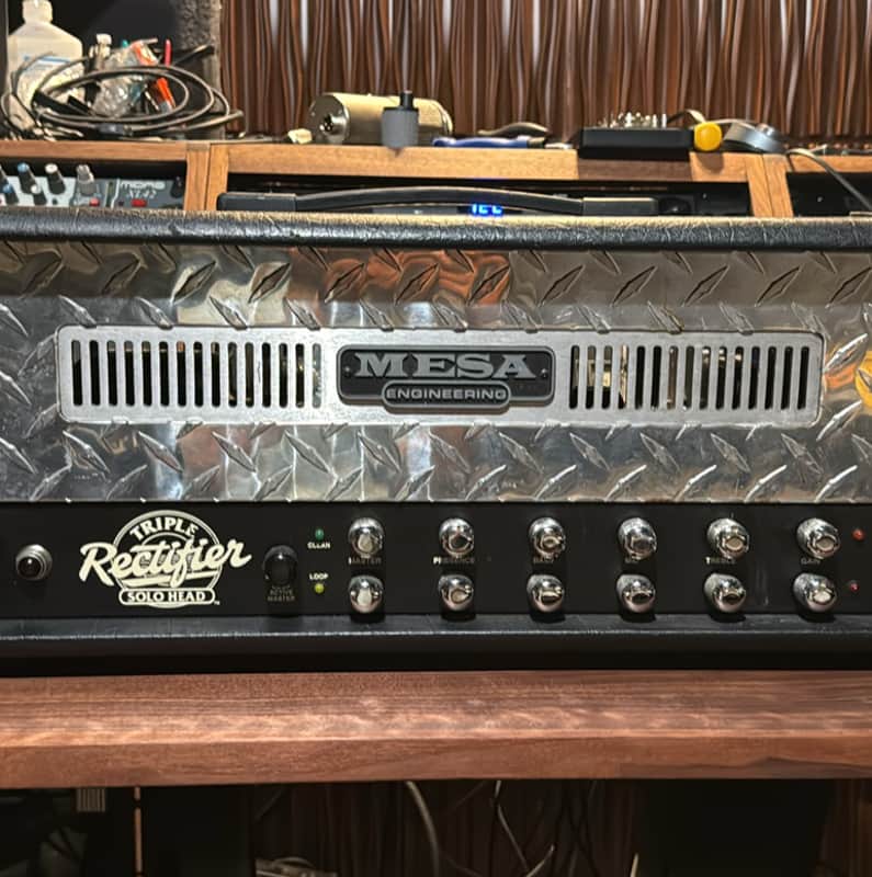 Mesa Boogie Triple Rectifier Solo Head 2-Channel 150-Watt Guitar Amp Head 1992 - 2000 - Various image 1