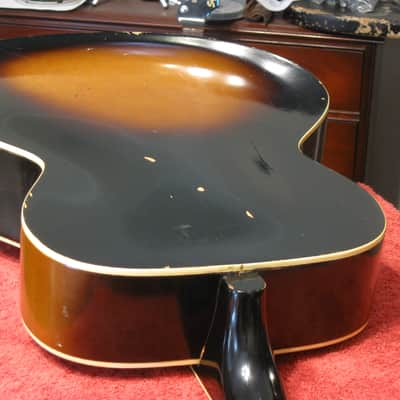 Nice Vintage Kay Archtop Acoustic Guitar Quality Guitar 1950s image 9