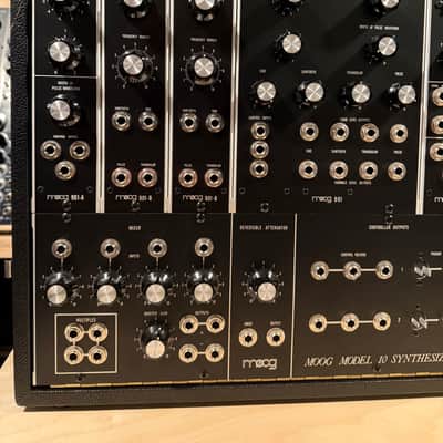 Moog Model 10 Modular Synthesizer Reissue 2019 - Present - Black image 9