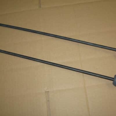 new old stock Gambal GPXH1 (UG13GPXH1) Glockenspiel, Bells, Xylophone Percussive Keyboard MALLETS, 1 & 1/4 inches Gray Very Hard Nylon Flat Ball Heads with Black Synthetic Shafts, with original packaging, from 1990s - early 2000s image 7