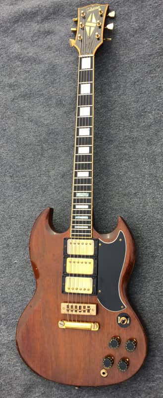 Gibson SG Custom 1973 - Walnut Natural - 3 Pickups image 1