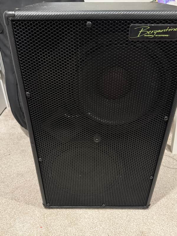 Bergantino CN212 Carbon Neo 700-Watt 2x12" 4 Ohm Bass Cabinet 2010s - Black image 1