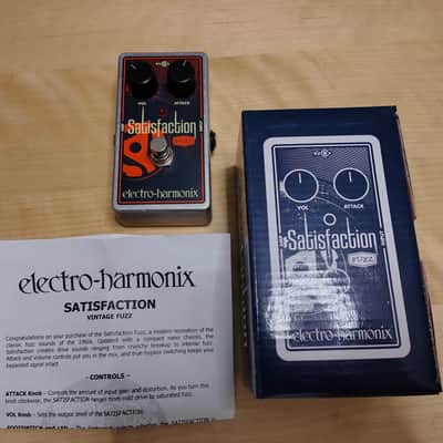 Electro-Harmonix EHX Satisfaction Fuzz Pedal w/ Box and Paperwork image 2