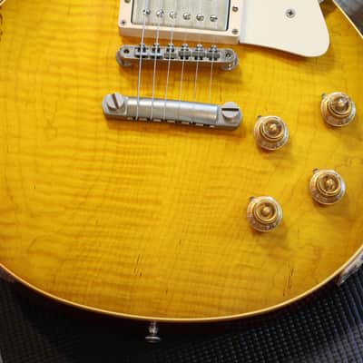 2014 Gibson Custom Shop Joe Bonamassa Skinnerburst Les Paul R9 VOS Electric Guitar Dirty Lemon + COA OHSC image 6