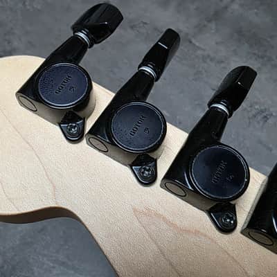 Fender Boxer Series Stratocaster MIJ BRAND NEW 2020 Porsche Inca Silver HH Japanese MJ Made in Japan Super Strat Coil Tap Gotoh Vintage 80s Reissue Black Headstock Guitar image 18