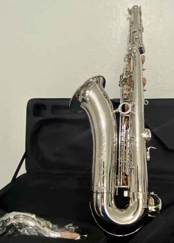 SLADE Tenor Saxophone (Silver) | Reverb