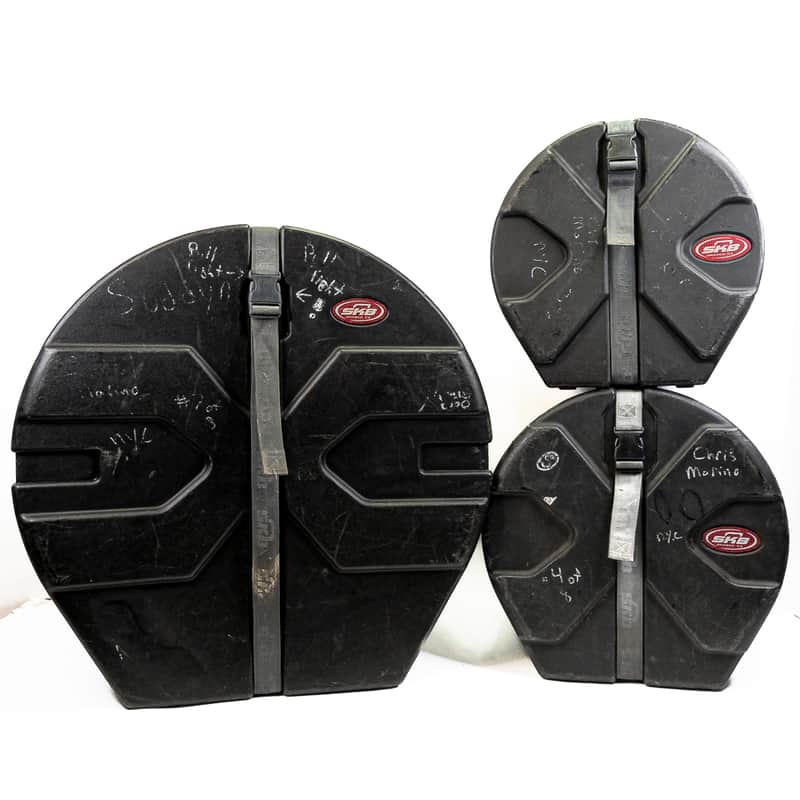 SKB DRP1 Drum Case Kit 9x12 12x14 18x22 Bass Tom D-Shaped Roto-X Protection image 1