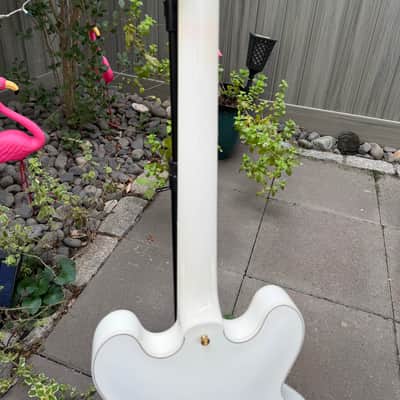Gibson Gibson Custom Shop 1959 ES-355 Reissue Made 2 Measure VOS Alpine White VOS 2024 - Alpine White image 11