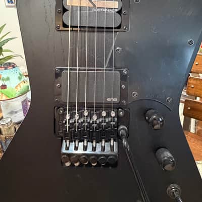 Schecter Jake Pitts Signature E-1 FR S Sustainiac - black finish over ash body, MINT image 5