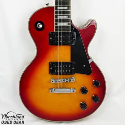 Cortez LP-Style "Lawsuit" 1970s - Cherry Burst - USED w/ Case image 1