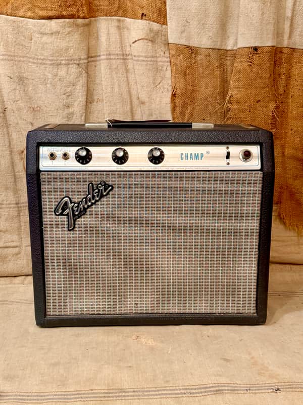 Fender Champ 1978 - Silver Panel image 1