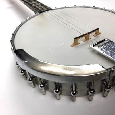Ode Long Neck Banjo Model 43 Grade 4 60's w/ Hardshell Case image 5
