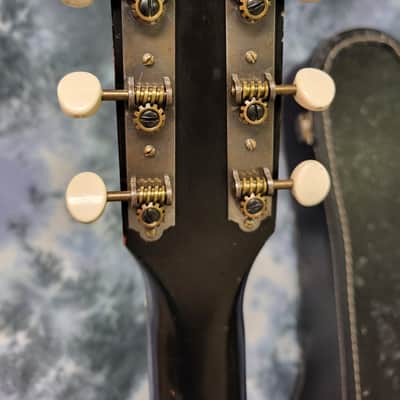 Vintage 1969 Fender by Harmony F1000 Stella Pro Setup New Strings Original Soft Shell Case image 7