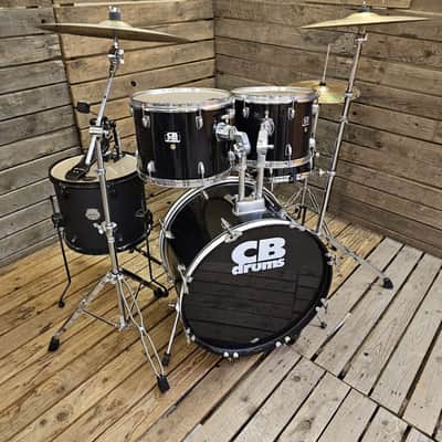 Drum Kit CB And Mapex Mixed, Black USED! RKCB180526 image 2