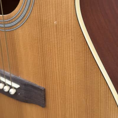 Brunswick BFL200 Left Handed Grand Auditorium Acoustic Guitar - Natural Gloss image 3