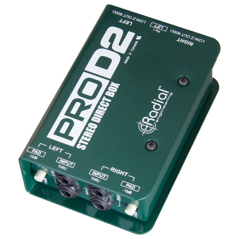 Radial ProD2 - Stereo Passive Direct Box image 1