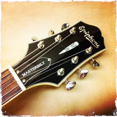 Epiphone Masterbilt DR-500MCE VS Sunburst image 3