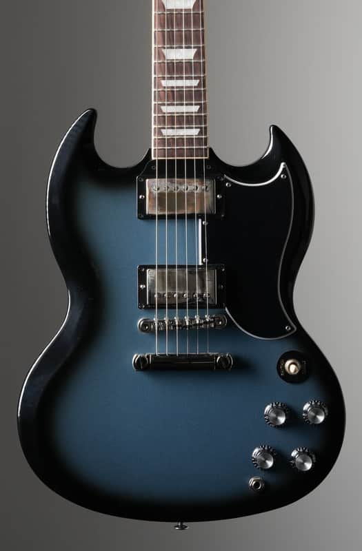 Gibson SG Standard ‘61 Electric Guitar - Pelham Blue Burst, w/ OHSC image 1