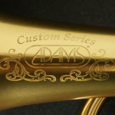 Adams A4LT Selected Series Trumpet in Satin Gold Lacquer! image 17