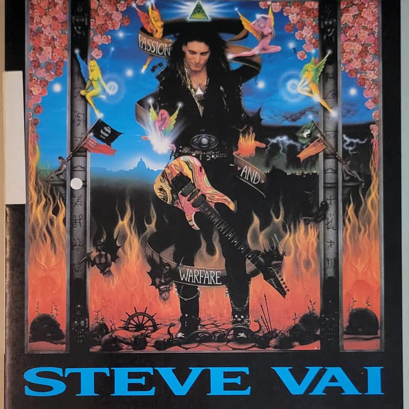 STEVE VAI - PASSION AND WARFARE - JAPAN - BAND SCORE with TAB Book image 1