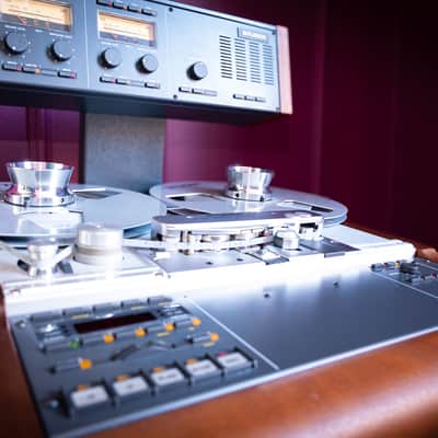 Studer A807 MKII early-90s - Grey and wood image 13