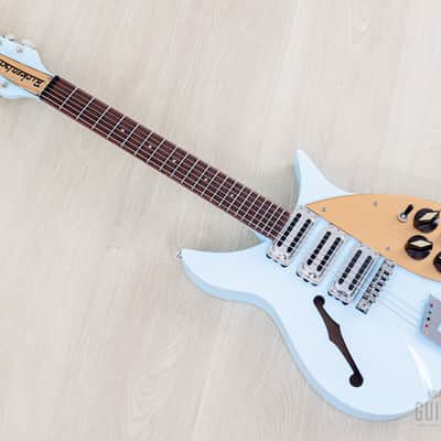 2004 Rickenbacker 325C58 Capri Blue Boy F Hole w/ Case image 13