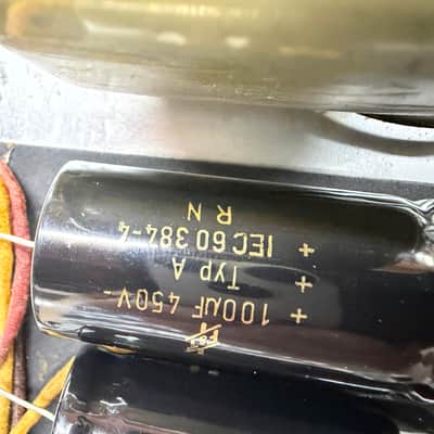 Fender Bandmaster 40-Watt 2-Channel Guitar Amp Head 1966 - Black Panel image 20
