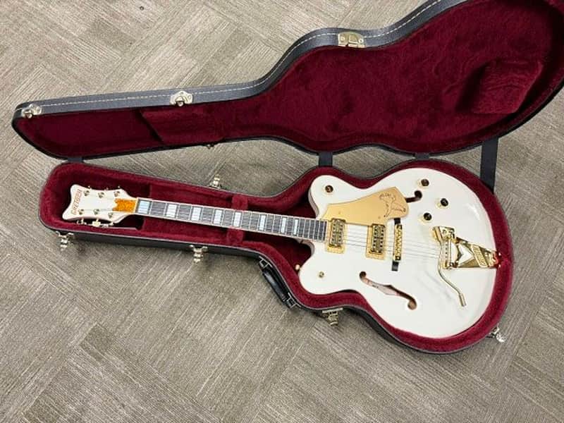 MIJ 1993 Gretsch 7594 White Falcon II Semi Hollowbody El. Guitar w/ OHSC, Excellent Condition image 1