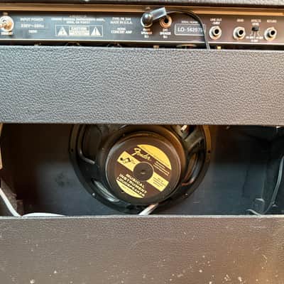Fender Concert Amp 2-Channel 60-Watt 1x12" Guitar Combo 1993 - 1995 - Black image 6