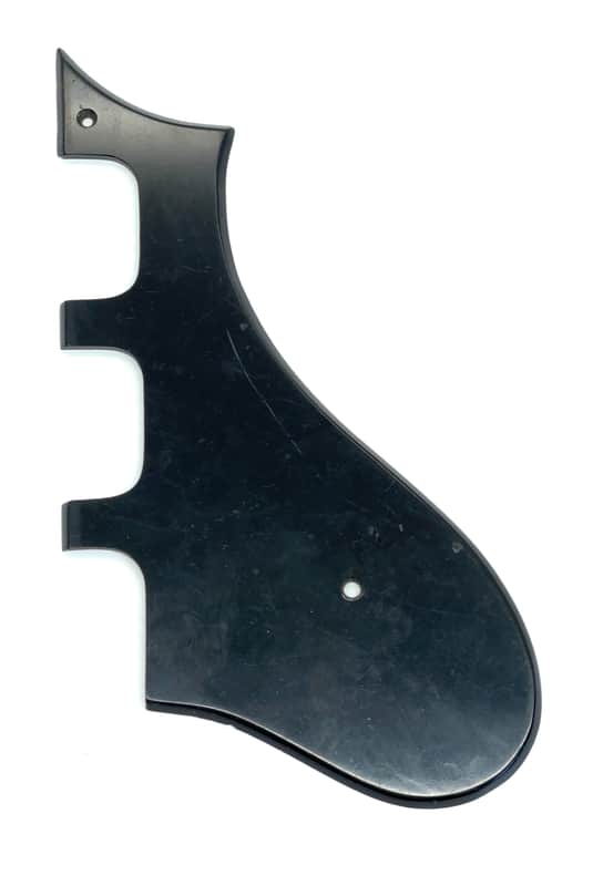 Eko Dragon Archtop Guitar Pickguard Original Vintage for 3 Pickup Model Mid 60's Black image 1
