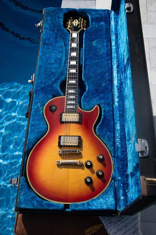 最上位 Greco EG1000 Les Paul CUSTOM U-3000 Greco EG-1000 Les Paul Custom Black 1978 Japan Vintage Guitar W/ U