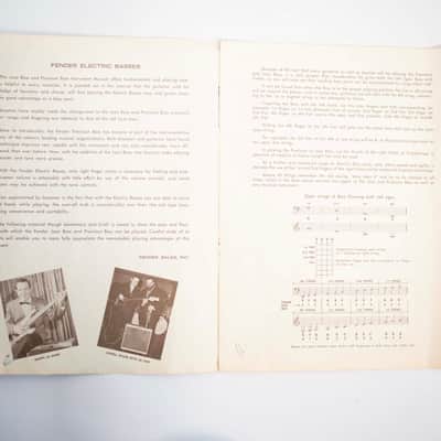 Fender Precision Bass Instruction Manual 1962 image 3