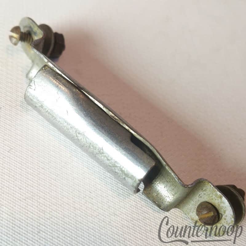 Slingerland Marching Snare Drum Key Holder Mount Chrome Parade Vintage 50s 2 3/8 image 1