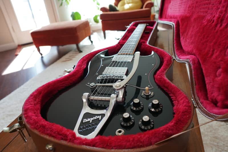 Gibson SG Standard T 2016 Ebony With Bigsby and Upgrades
