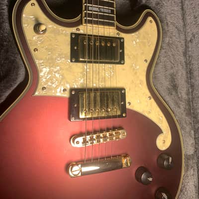D'Angelico Deluxe Brighton Limited Edition 19/50  - Matte Wine image 4