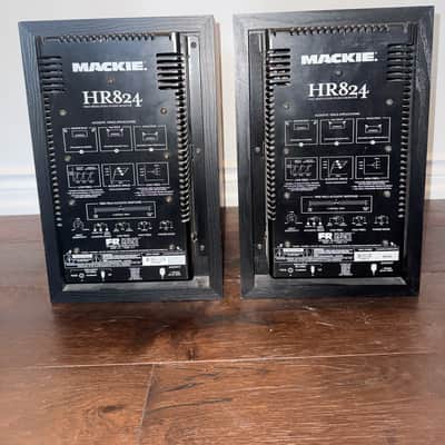Mackie HR824 8" Active Studio Monitors (Pair) - Black (CRAZY DEAL!) image 2